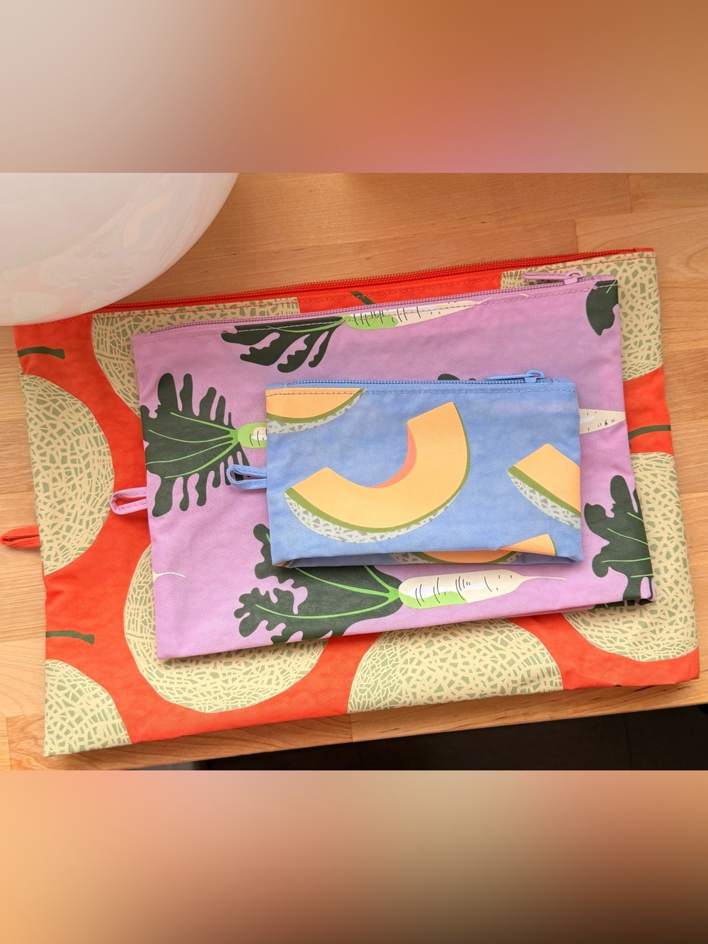 BAGGU Fruit Go Pouch Set